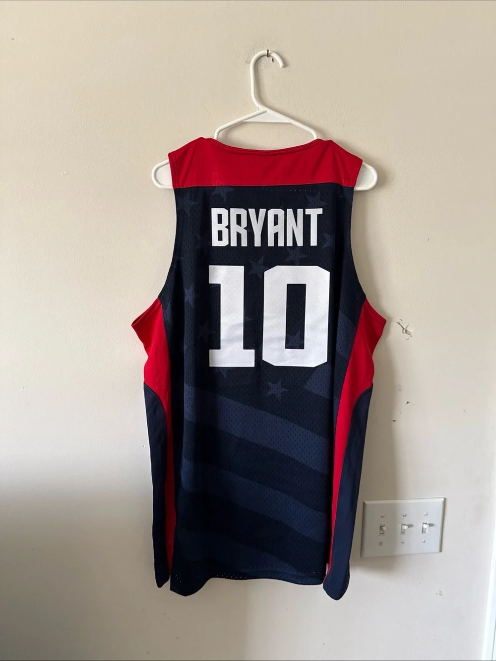 Men’s Nike Kobe Bryant #10 Team USA 2012 London Olympics Jersey Sz XL - RARE